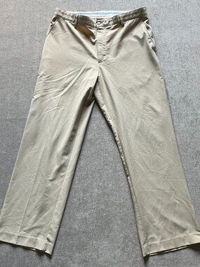 FootJoy Golf Pants Men 38x32 Beige Performance Lightweight Outdoor Performance
